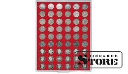 Red velour tray 2109E (Ø26.75 mm)