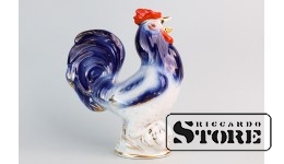 Штоф в виде петуха, Рига, Рижская фарфоро-фаянсовая фабрика, 50 годы, 2 сорт