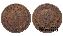 Russia 1 kopeck 1904
