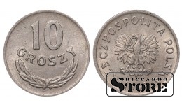 Польша, 10 гроши, 1949. год, аллюминий