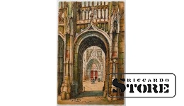 Vintage postcard Gothic arch. 20th century # NT276