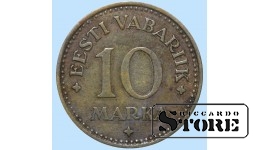 Эстония, 10 марок, 1925. год, Никелевая бронза