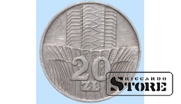 Польша, 20 злотых, 1973. год, Медно-никелевый сплав