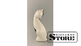 Statuette, Art Deco Cote, porcelain, Riga, Riga Porcelain Factory, 1960s, 21.5 Cm, 1st GRADE