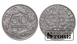 Польша, 50 гроши, 1923. год, никель
