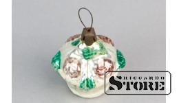 Ёлочная игрушка, Корзина с цветами, середина 20го века