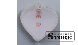 Фарфор , Медальон "Знак Зодиака" , 70-Е ,42x42 mm