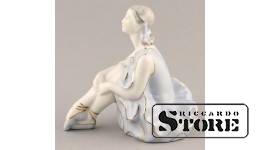 figurine Ballerina. Riga porcelain factory, molder - Rimma Pantsehovskaya, the 50ies, 11.5 cm