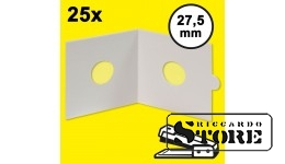 HARTBERGER 27,5 mm mündiraamid, suletakse klammerdajaga. Pakendis 25 tükki.