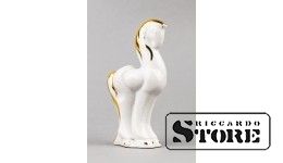 Статуэтка, Лошадка, фарфор, Рига , Рижская фарфоровая фабрика, 80-е годы , 9,5 см