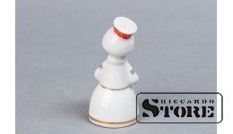 Саксофонистка из квинтета, фарфор, Рига, Рижский фарфоровый завод, автор Левон Агаджанян, 60е годы, CSA989