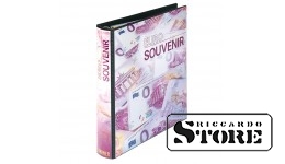 Tühi mapp-kaas Karat süsteemil, disainiga „Euro Souvenirs“. Sobib ideaalselt suveniirrahade ja teiste kollektsioonide hoidmiseks ja eksponeerimiseks.