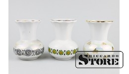 Ваза, фарфор, Рига, Рижский фарфоровый завод, 80-е годы, 8 cm CSA691