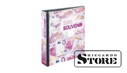PUBLICA M album suveniir-euro rahatähtede jaoks, 10 kahepoolset polümeerkilet, mahutab kuni 60 rahatähte.