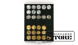 Juodas veliūrinis dėklas 2135СE (Ø36 mm)