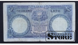 LATVIA , 50 LATI 1934 GADS - 192458