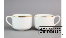 Кружки, фарфор, Рига, фабрика М.С. Кузнецова, 1930е годы