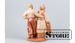 Статуэтка, Танец , Керамика , Литва, СССР, Каунасский комбинат "Дайле" 19 см