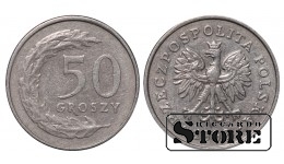 Польша, 50 грошей, 1992. год, Медно-никелевый сплав