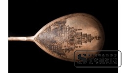Чайная ложка, серебро, 84 проба, Российская Империя 1896 год