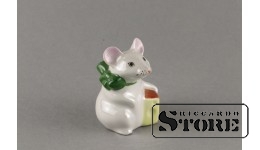 Figūriņa, Pele, Rīga, Rīgas porcelāna fabrika, 1970-tie gadi, 6,7 cm