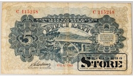Latvia 5 Latu 1940 VF C115248