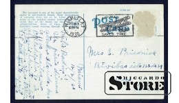Старинная американская открытка Канал во Флориде