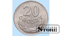 Польша, 20 гроши, 1949. год, аллюминий