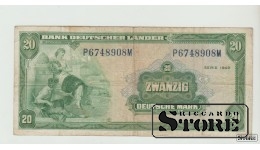 Saksamaa, 20 marka, 1949, VF