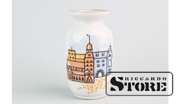 Ваза, фарфор, Рига, Рижский фарфоровый завод, 70е годы, первый сорт