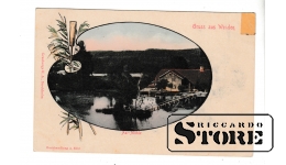 старинная открытка, Цесис, начало 20 века