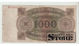 1000 Mark Germany 1925 VF