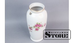 Ваза, фарфор, Рига, Рижская фарфоро-фаянсовая фабрика, 1950е годы