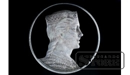 Брошка Милда , Серебро , 7 грамм , Ø 3,5 СМ CSA427