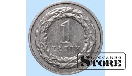 Польша, 1 злотый 1991.год, Медно-никелевый сплав