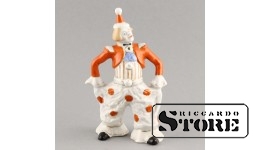 Statuette, Clown, Russia, Leningrad Porcelain Factory, 15 cm