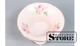 Конфетница, фарфор, Рига, фабрика М.С. Кузнецова, 30е годы 20го века, 14 Ø 7.5 cm,  CSA936