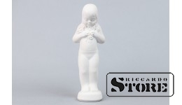Статуэтка, Девочка с цветами, фарфор, Рига , Рижская фарфоровая фабрика, автор модели - Вера Вейса, 70-е годы, 16 cm, CSA957