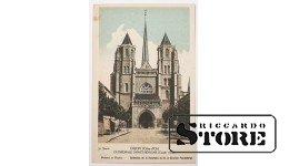 Vintage postcard. The cathedral. 20th century #NT127