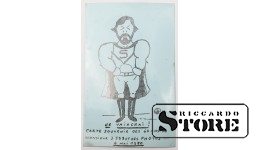 Vintage card Strongman. 20th century # NT350