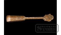 Щипцы для сахара, серебро, 875 проба, СССР