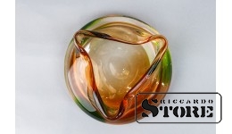 Ваза, цветное стекло, винтаж, 80е годы, CSA907