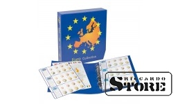Illustrated EURO COLLECTION album: for storing sets of euro coins from all Eurozone countries