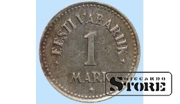 Эстония, 1 марка, 1924. год, Никелевая бронза