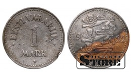 Эстония, 1 марка, 1922. год, Никелевая бронза