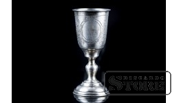 Рюмка , Серебро ,  45 г , 875 проба , Латвия CSA756