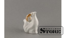 Статуэтка, Козлик , фарфор, Рига , Рижская фарфоровая фабрика, 80-е годы , 7 см