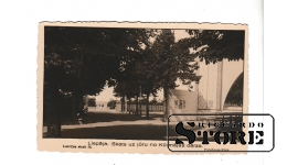 old postcard, Liepāja, view of the Sea from Kūrmāja, 1936