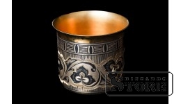 Стакан, серебро, 875 проба, СССР