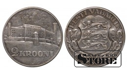 2 эстонские кроны 1930 года